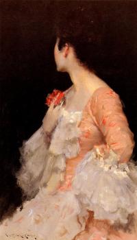 威廉 梅裡特 查斯 Portrait of A Lady 威廉 梅裡特 查斯 Portrait of A Lady